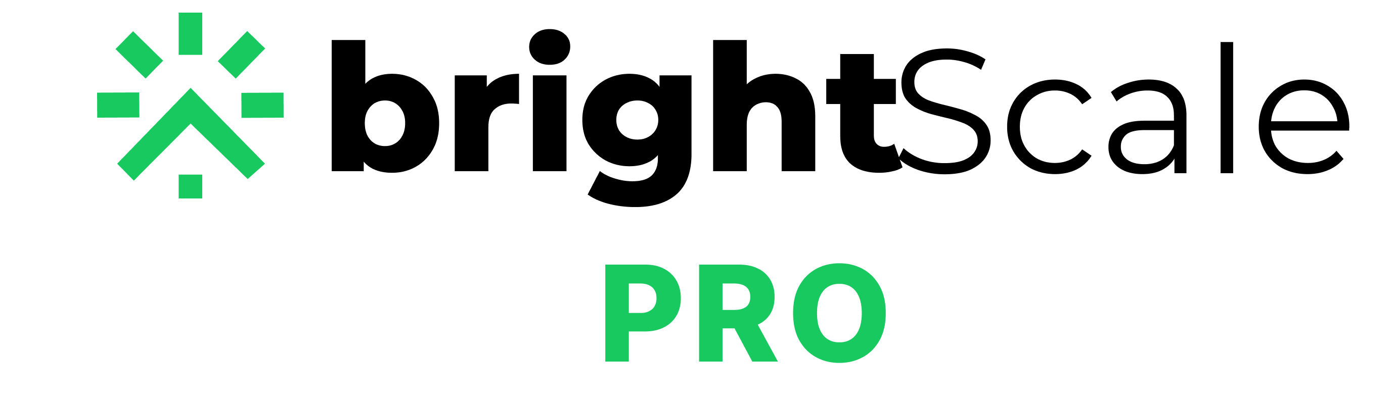 BrightScale PRO versão GreenBlack em fundo escuro