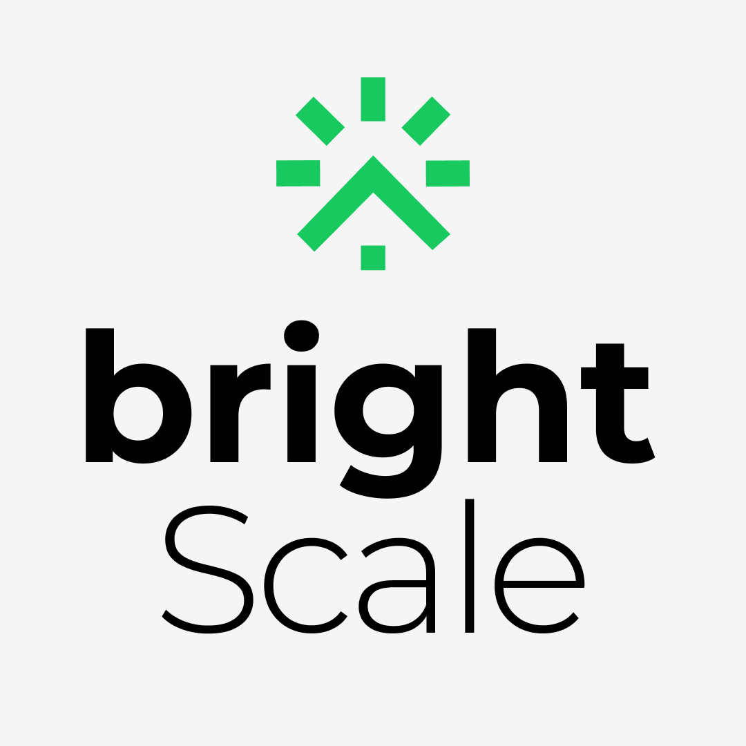 Ícone BrightScale formato quadrado para redes sociais